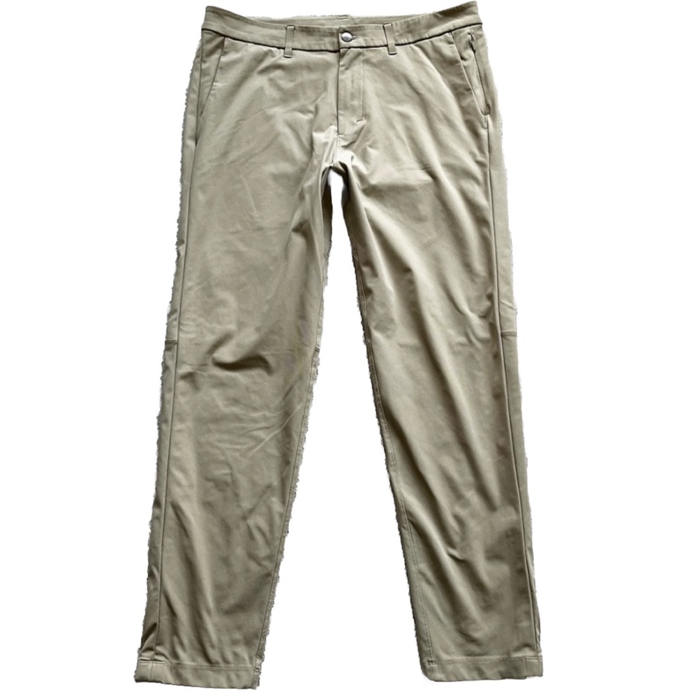 LULULEMON Men Commission Pant Slim Size 34 Minimalist Contemporary Modern